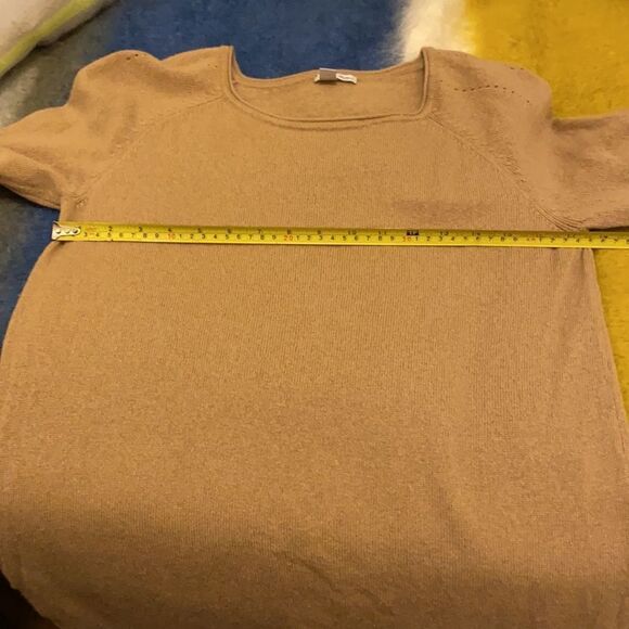 𝅺HALOGEN wool/ cashmere long sweater / tunic. Size S - Picture 7 of 9